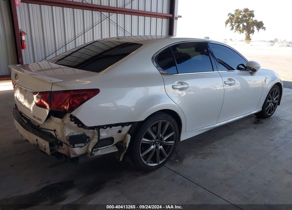 2013 LEXUS GS 350 VIN: JTHBE1BL1D5027125