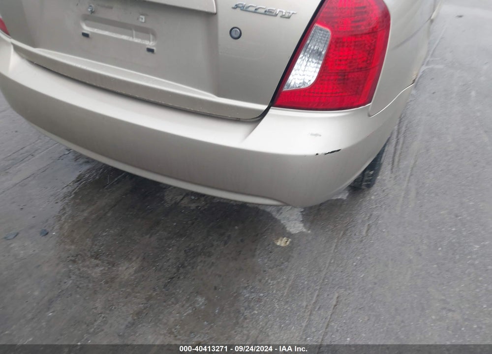 2006 HYUNDAI ACCENT GLS VIN: KMHCN46C26U035790
