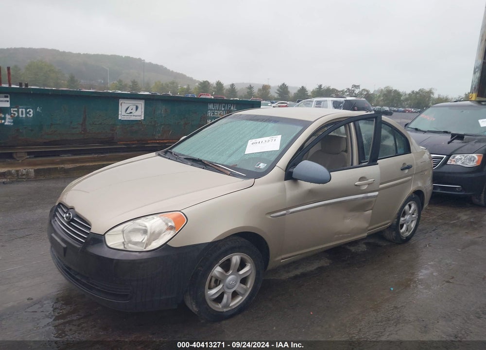 2006 HYUNDAI ACCENT GLS VIN: KMHCN46C26U035790