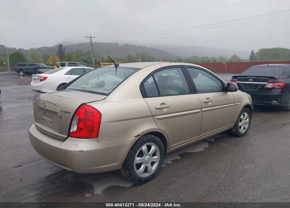 2006 HYUNDAI ACCENT GLS VIN: KMHCN46C26U035790