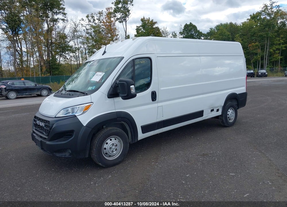 2023 RAM PROMASTER 2500 HIGH ROOF 159 WB VIN: 3C6LRVDG6PE545412