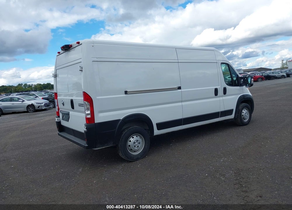 2023 RAM PROMASTER 2500 HIGH ROOF 159 WB VIN: 3C6LRVDG6PE545412
