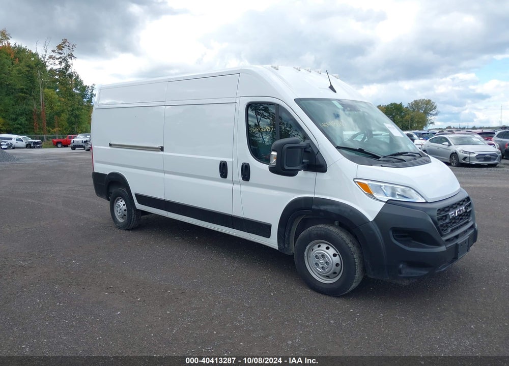 2023 RAM PROMASTER 2500 HIGH ROOF 159 WB VIN: 3C6LRVDG6PE545412