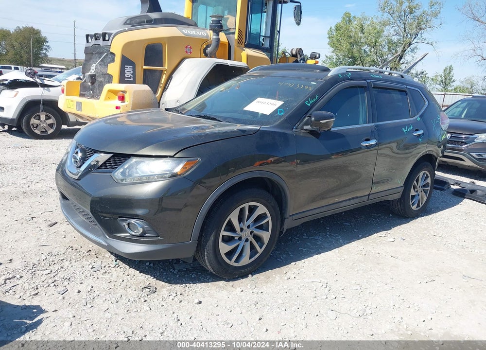 2015 NISSAN ROGUE SL VIN: 5N1AT2MV8FC834470