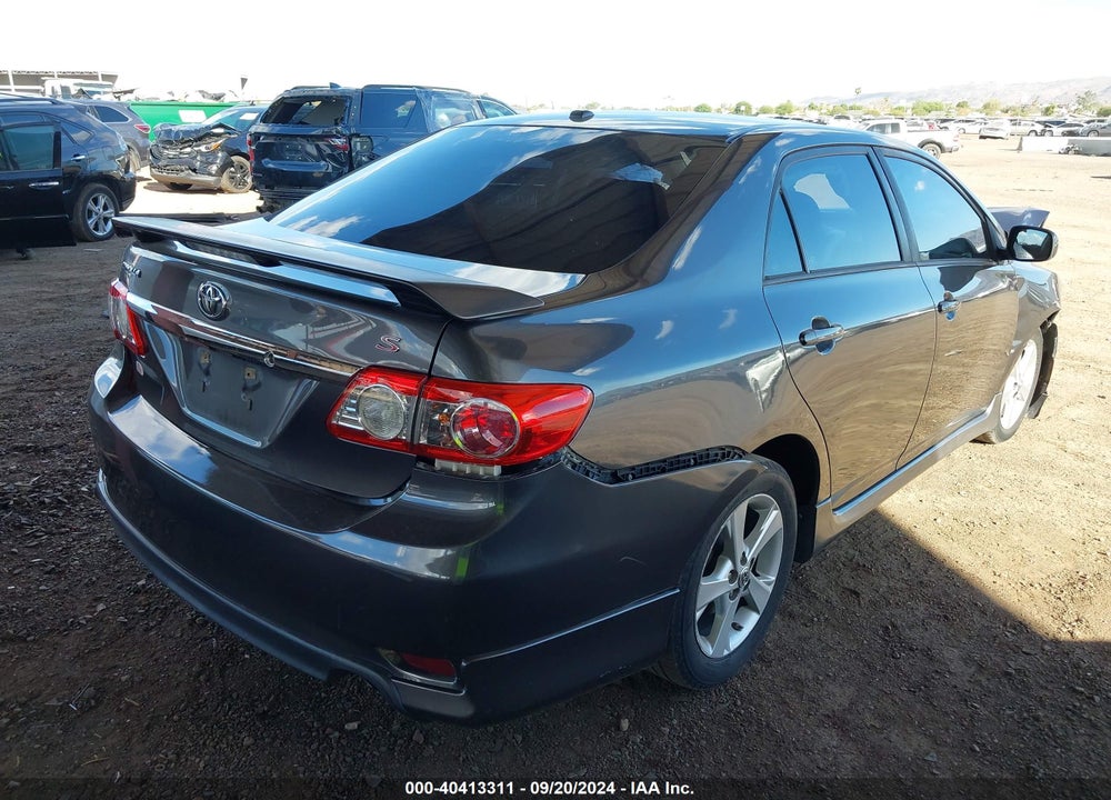 2013 TOYOTA COROLLA S VIN: 5YFBU4EE0DP224647