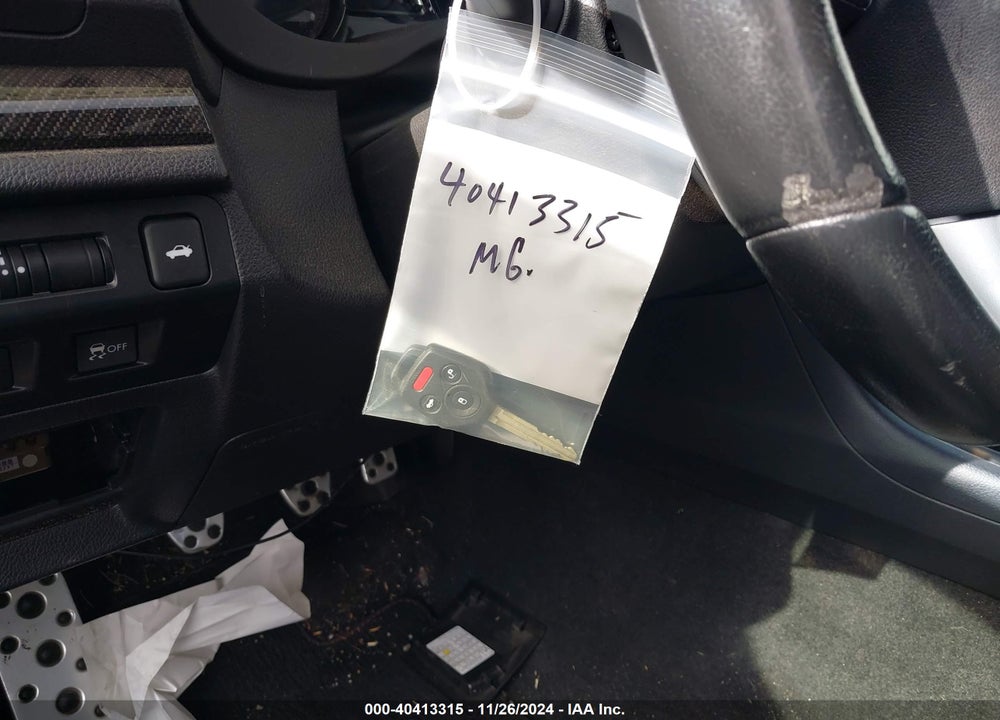 2016 SUBARU WRX VIN: JF1VA1B64G9820989