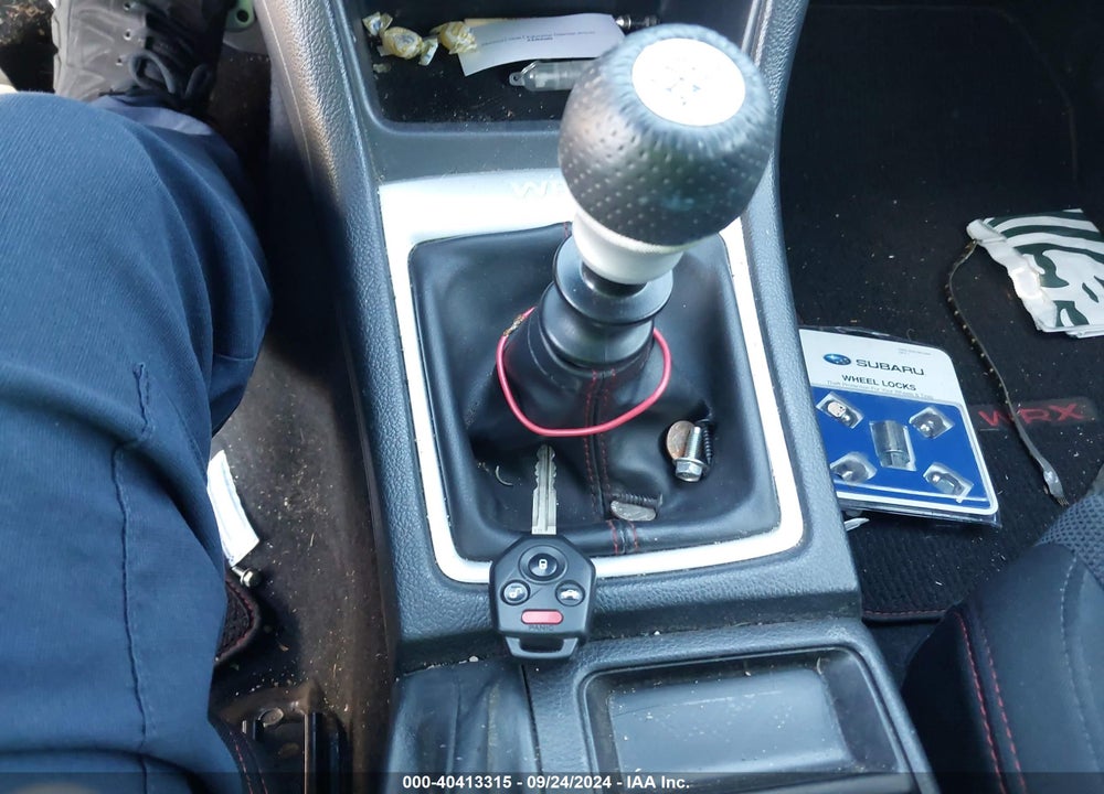 2016 SUBARU WRX VIN: JF1VA1B64G9820989