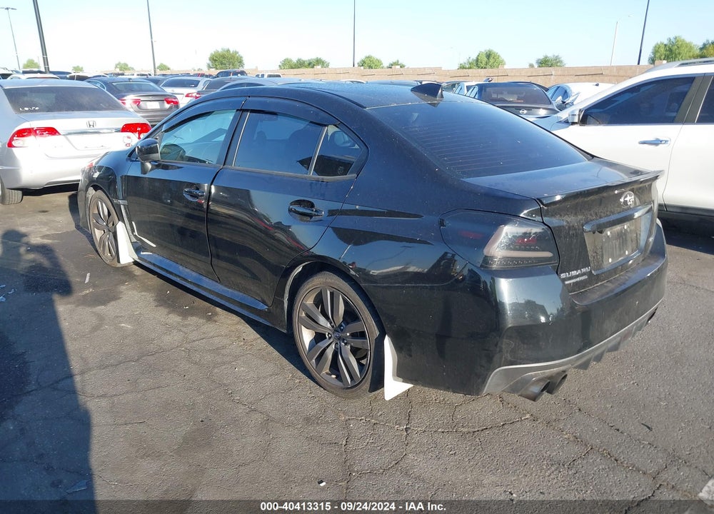 2016 SUBARU WRX VIN: JF1VA1B64G9820989