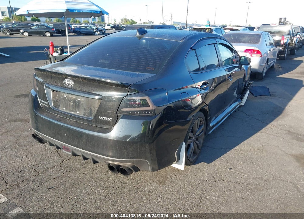 2016 SUBARU WRX VIN: JF1VA1B64G9820989