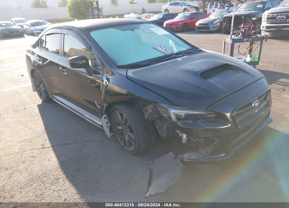 2016 SUBARU WRX VIN: JF1VA1B64G9820989