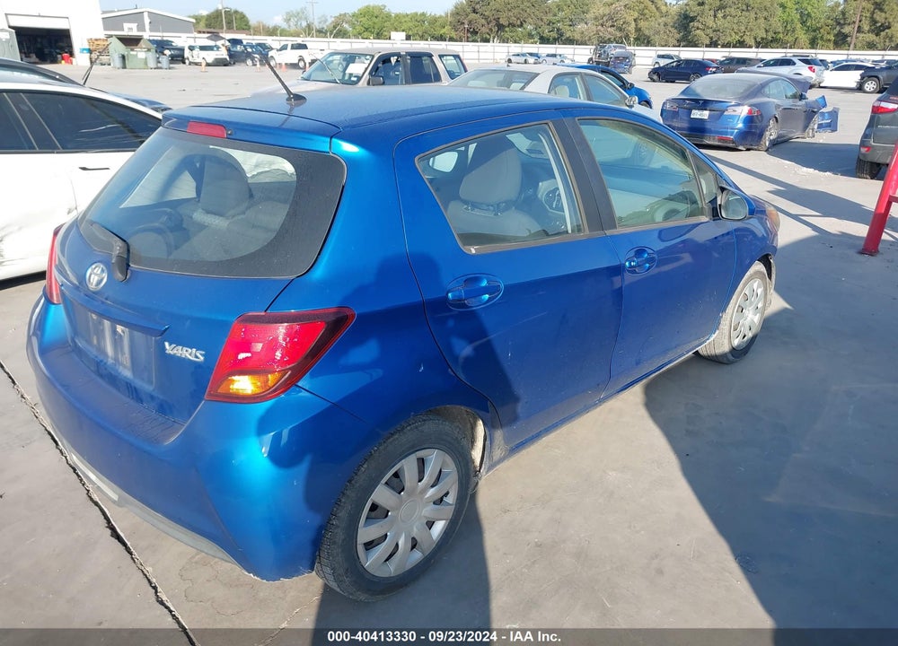 2015 TOYOTA YARIS L VIN: VNKKTUD34FA044461