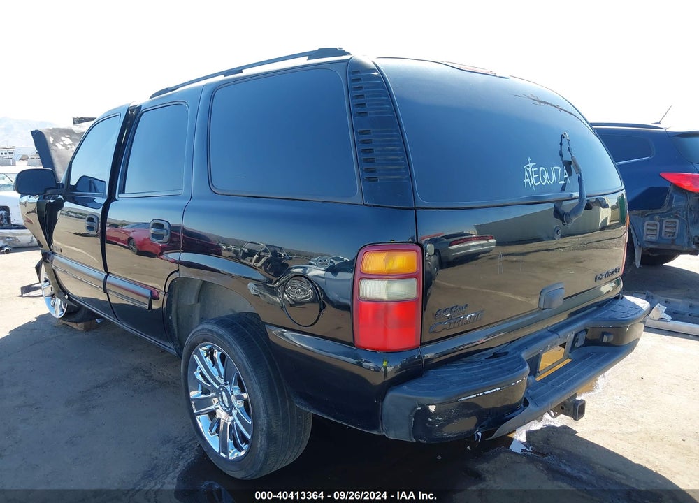 2003 CHEVROLET TAHOE LS VIN: 1GNEC13V03R251621