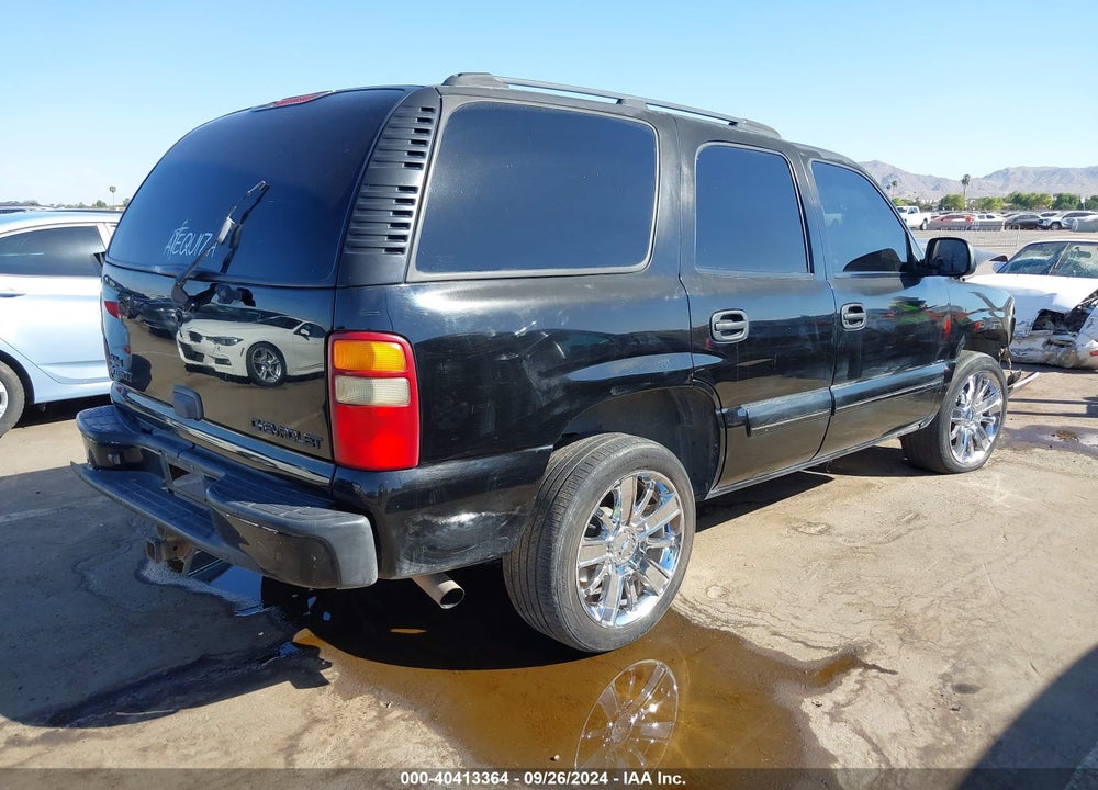 2003 CHEVROLET TAHOE LS VIN: 1GNEC13V03R251621