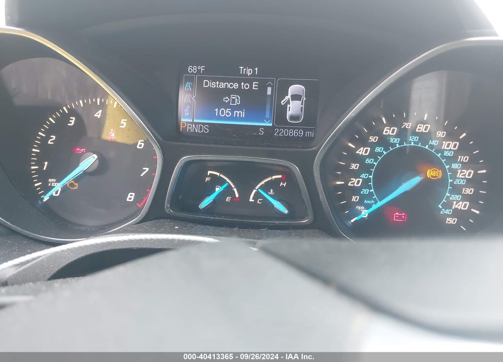 2013 FORD ESCAPE SEL VIN: 1FMCU9H96DUB99719