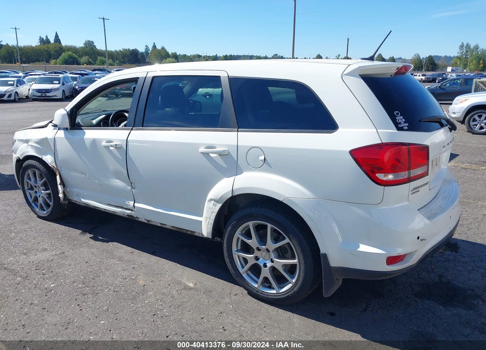 2014 DODGE JOURNEY R/T VIN: 3C4PDDEG1ET106046