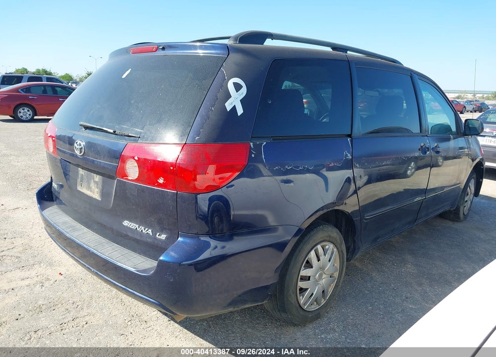 2006 TOYOTA SIENNA LE VIN: 5TDZA23C66S390095