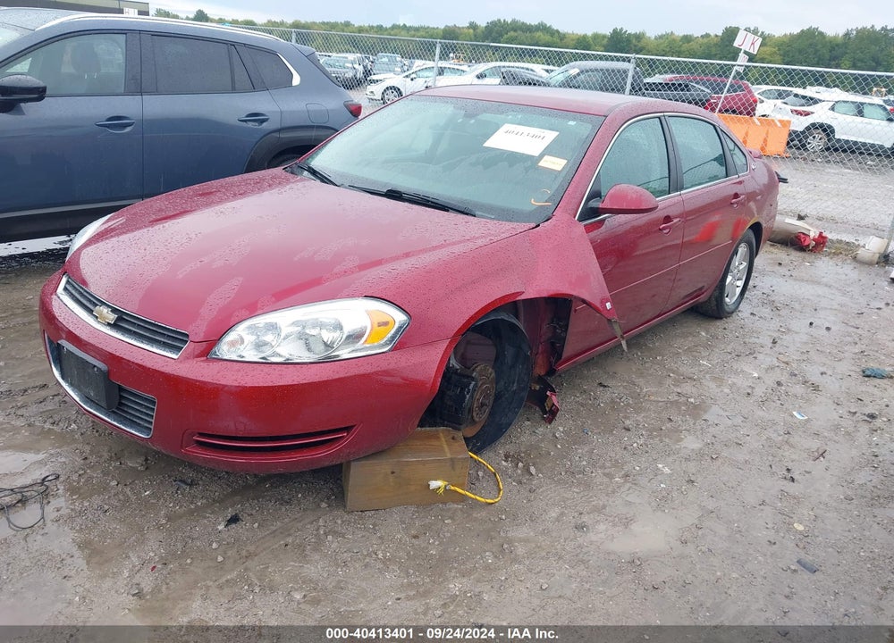 2008 CHEVROLET IMPALA LT VIN: 2G1WT58KX81318673