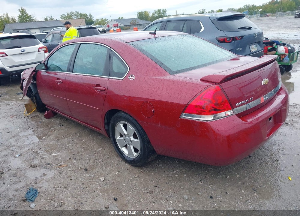 2008 CHEVROLET IMPALA LT VIN: 2G1WT58KX81318673
