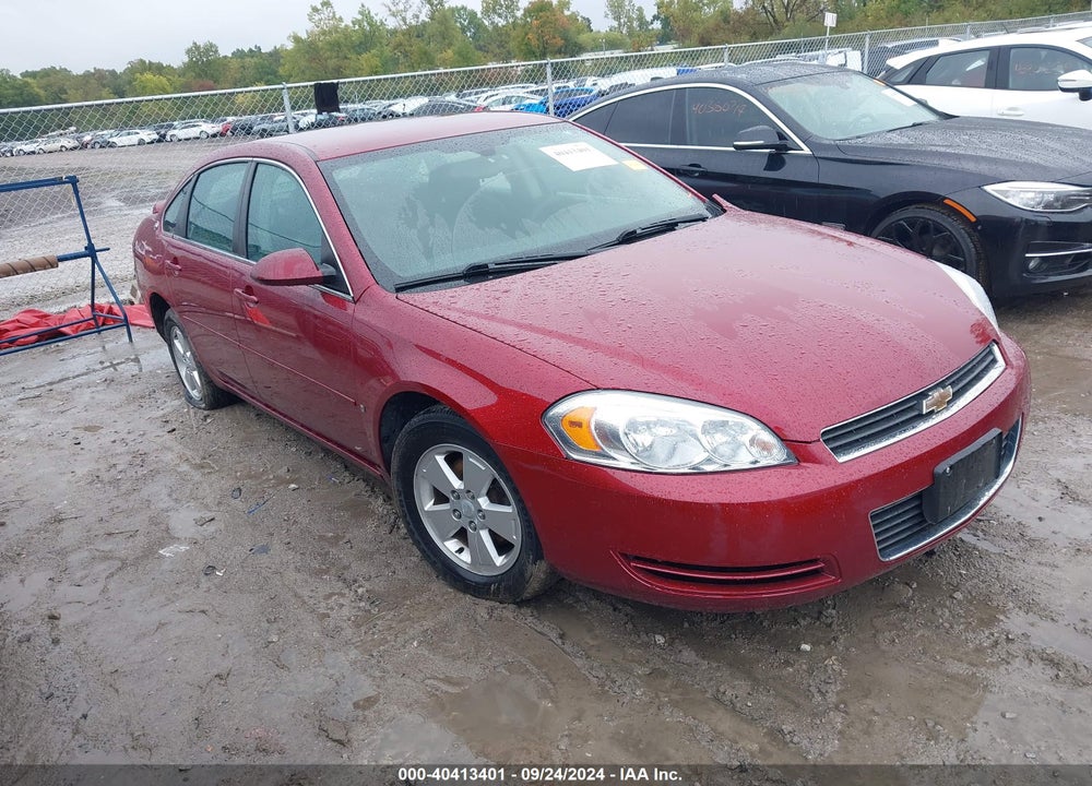 2008 CHEVROLET IMPALA LT VIN: 2G1WT58KX81318673