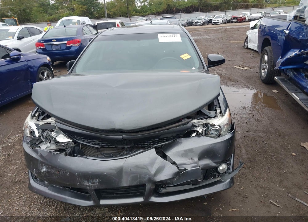 2013 TOYOTA CAMRY SE VIN: 4T1BF1FK8DU707542