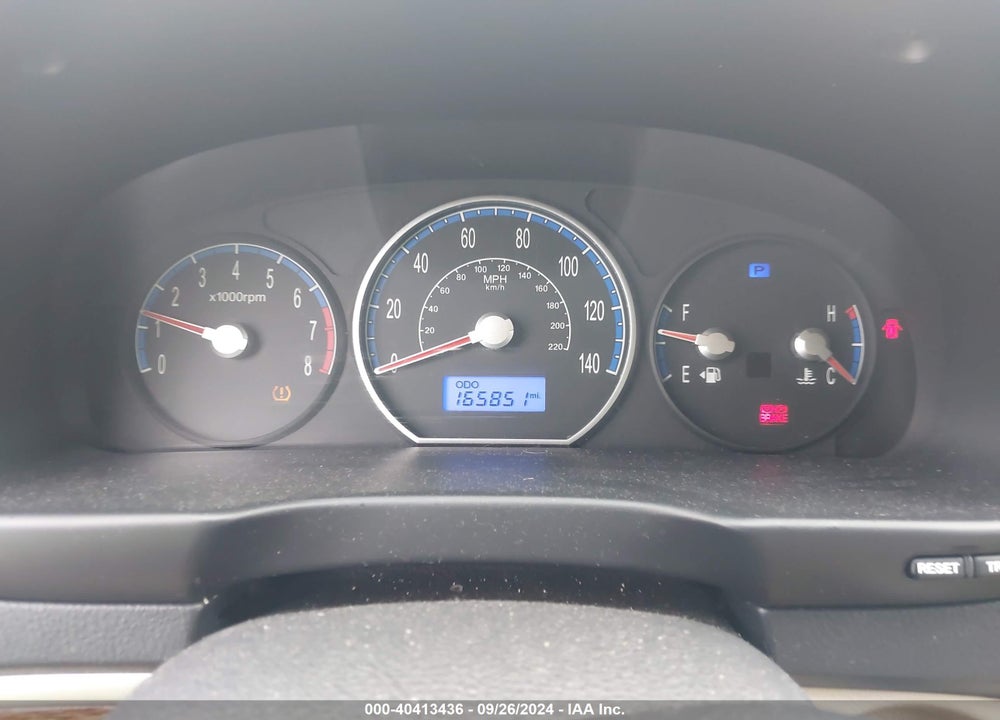 2009 HYUNDAI SANTA FE VIN: 5NMSG13D89H332239
