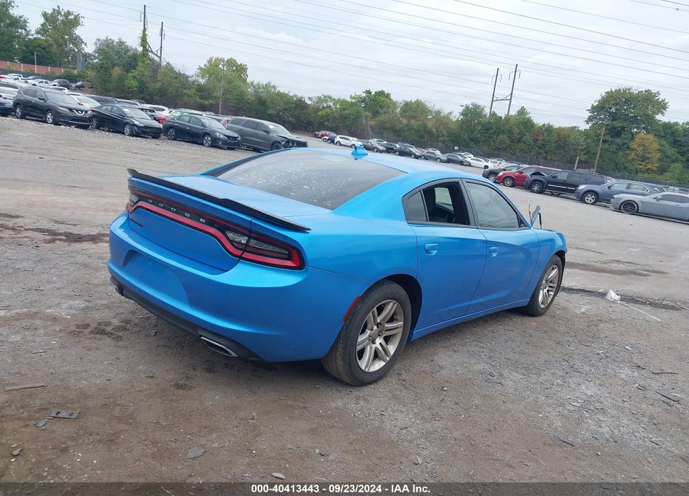 2016 DODGE CHARGER SXT VIN: 2C3CDXHGXGH150185