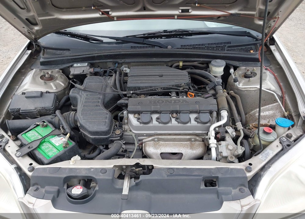 2003 HONDA CIVIC LX VIN: 1HGEM22593L015678