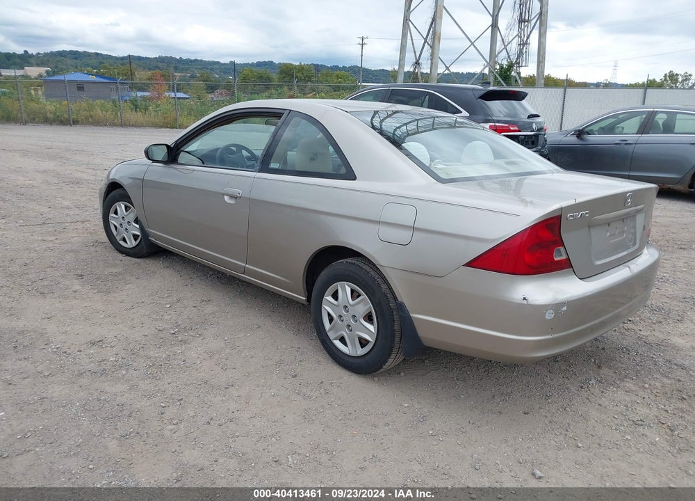 2003 HONDA CIVIC LX VIN: 1HGEM22593L015678