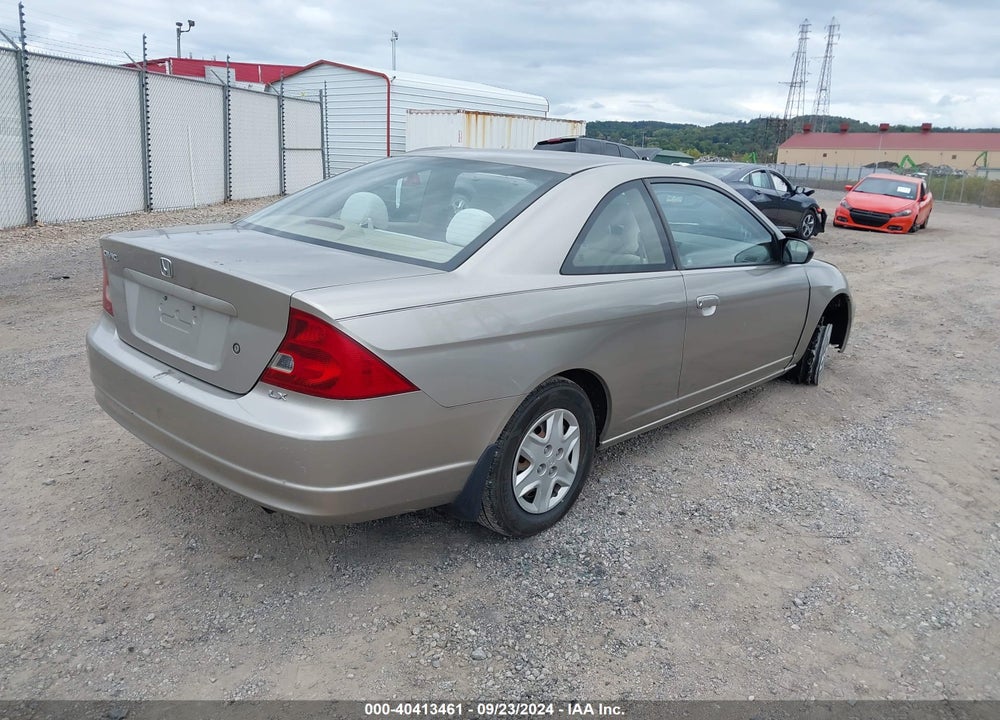 2003 HONDA CIVIC LX VIN: 1HGEM22593L015678