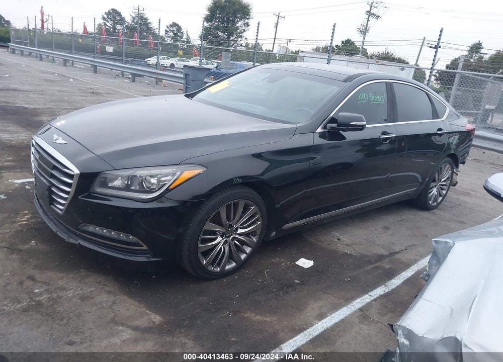 2017 GENESIS G80 5.0 ULTIMATE VIN: KMHGN4JF2HU210500