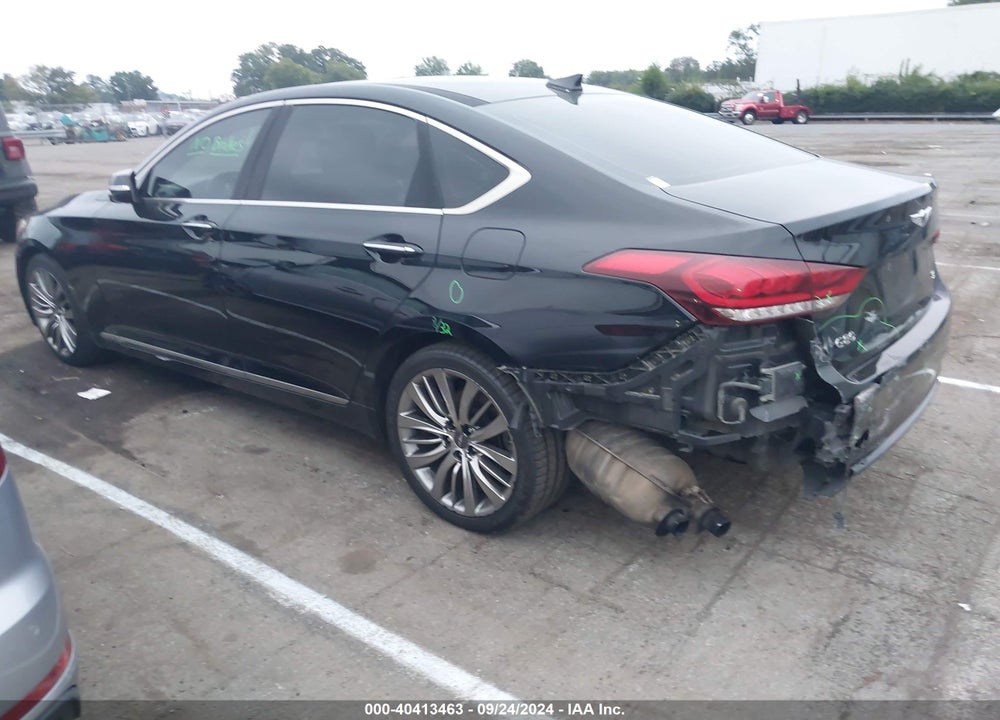 2017 GENESIS G80 5.0 ULTIMATE VIN: KMHGN4JF2HU210500