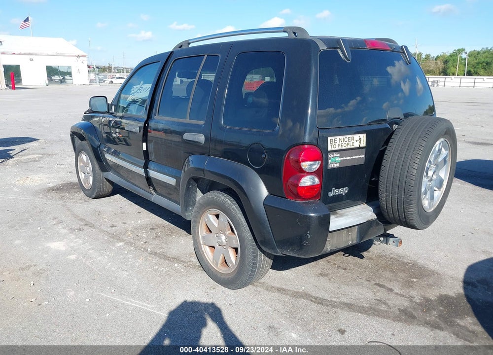 2006 JEEP LIBERTY LIMITED EDITION VIN: 1J4GK58K56W195508