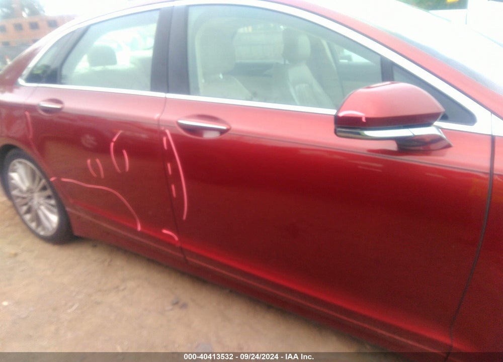 2014 LINCOLN MKZ VIN: 3LN6L2J97ER831430