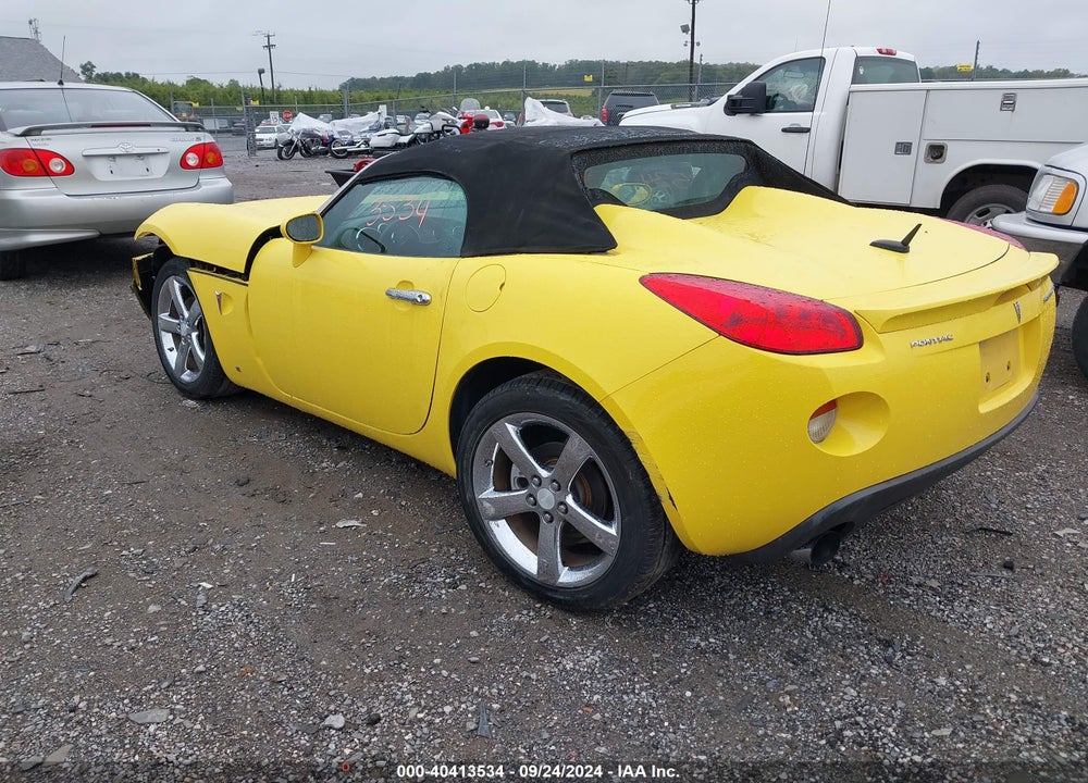 2008 PONTIAC SOLSTICE GXP VIN: 1G2MG35X78Y116561
