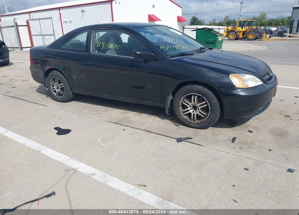 2001 HONDA CIVIC LX VIN: 1HGEM22591L048418
