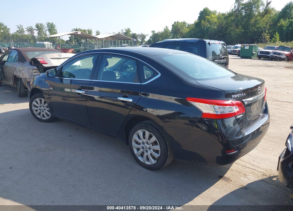 2014 NISSAN SENTRA S VIN: 3N1AB7APXEY279914