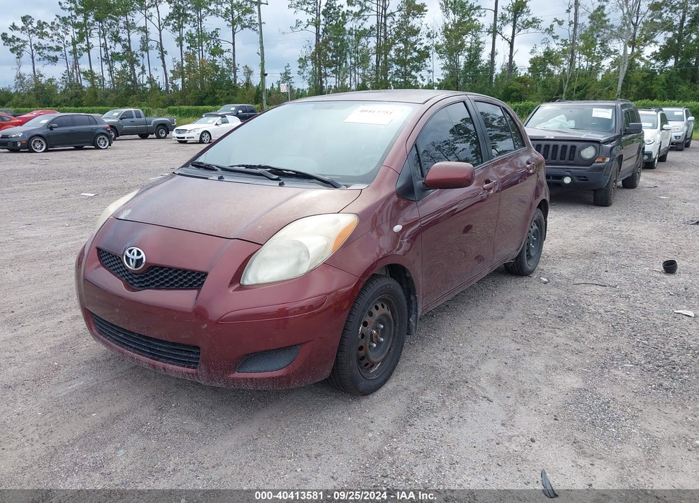 2009 TOYOTA YARIS VIN: JTDKT903595230776