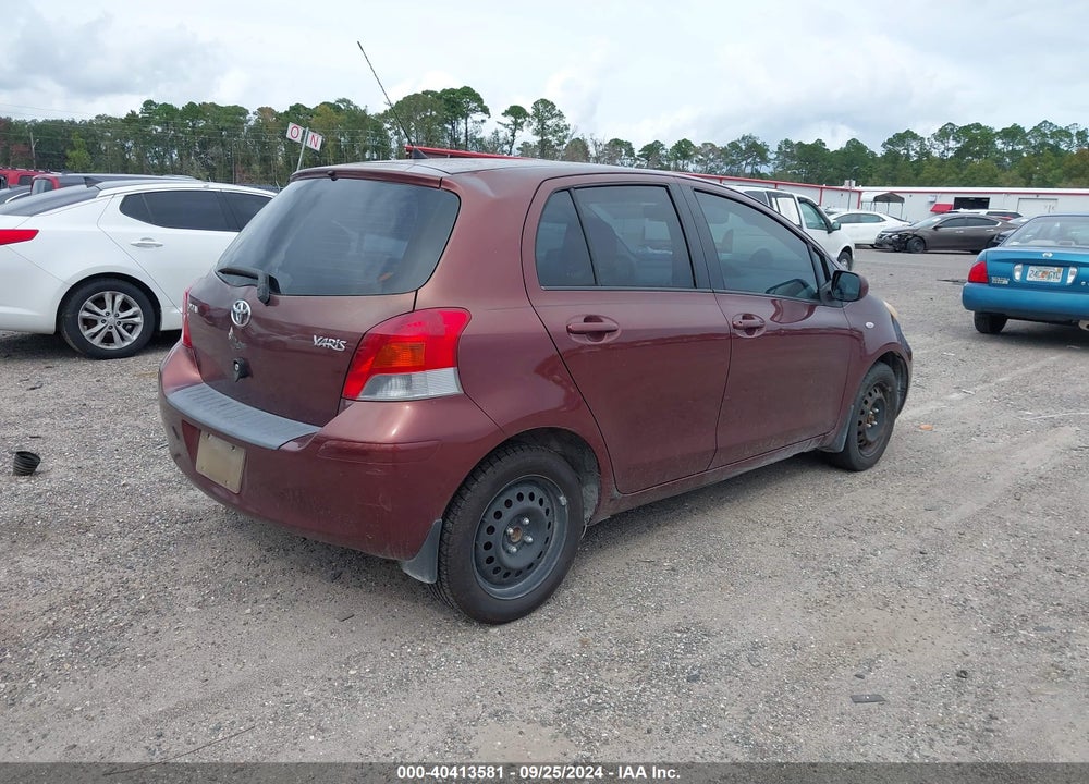 2009 TOYOTA YARIS VIN: JTDKT903595230776
