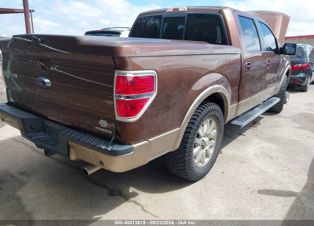 2011 FORD F-150 KING RANCH VIN: 1FTFW1CF9BKD19192