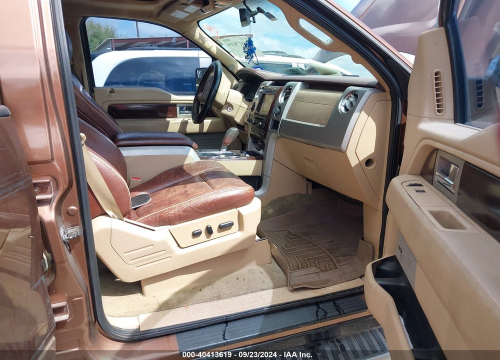 2011 FORD F-150 KING RANCH VIN: 1FTFW1CF9BKD19192