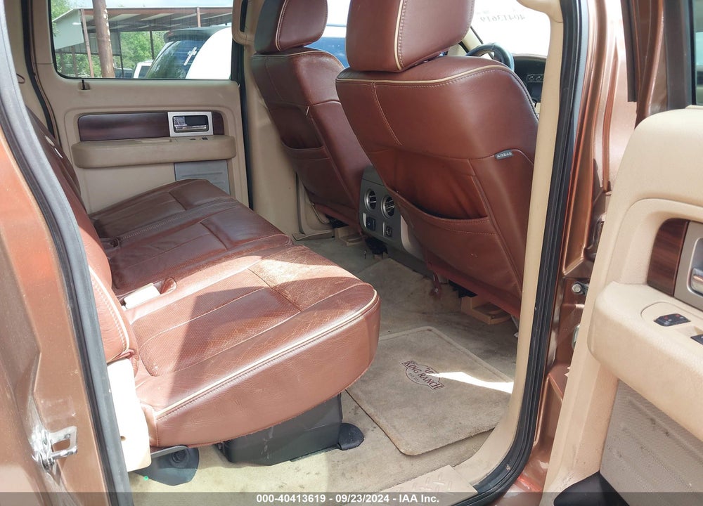 2011 FORD F-150 KING RANCH VIN: 1FTFW1CF9BKD19192