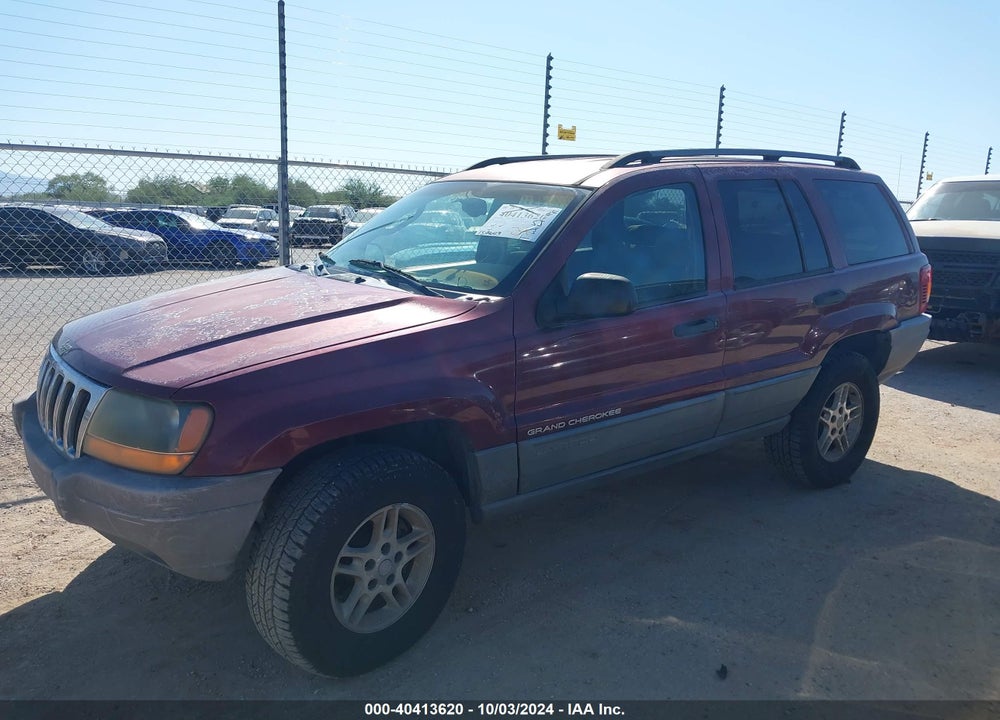 2002 JEEP GRAND CHEROKEE LAREDO VIN: 1J4GW48NX2C196299