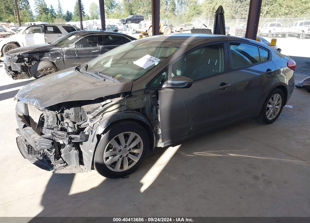 2016 KIA FORTE LX VIN: KNAFX4A60G5508897