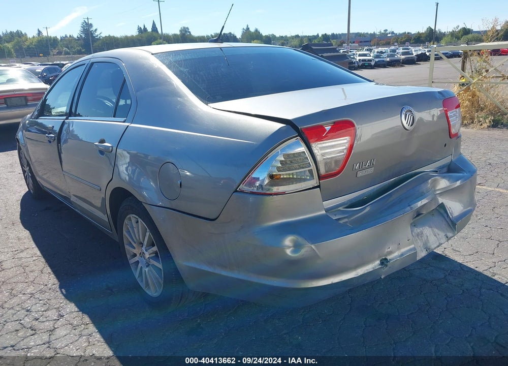 2009 MERCURY MILAN I4 PREMIER VIN: 3MEHM08Z29R609600