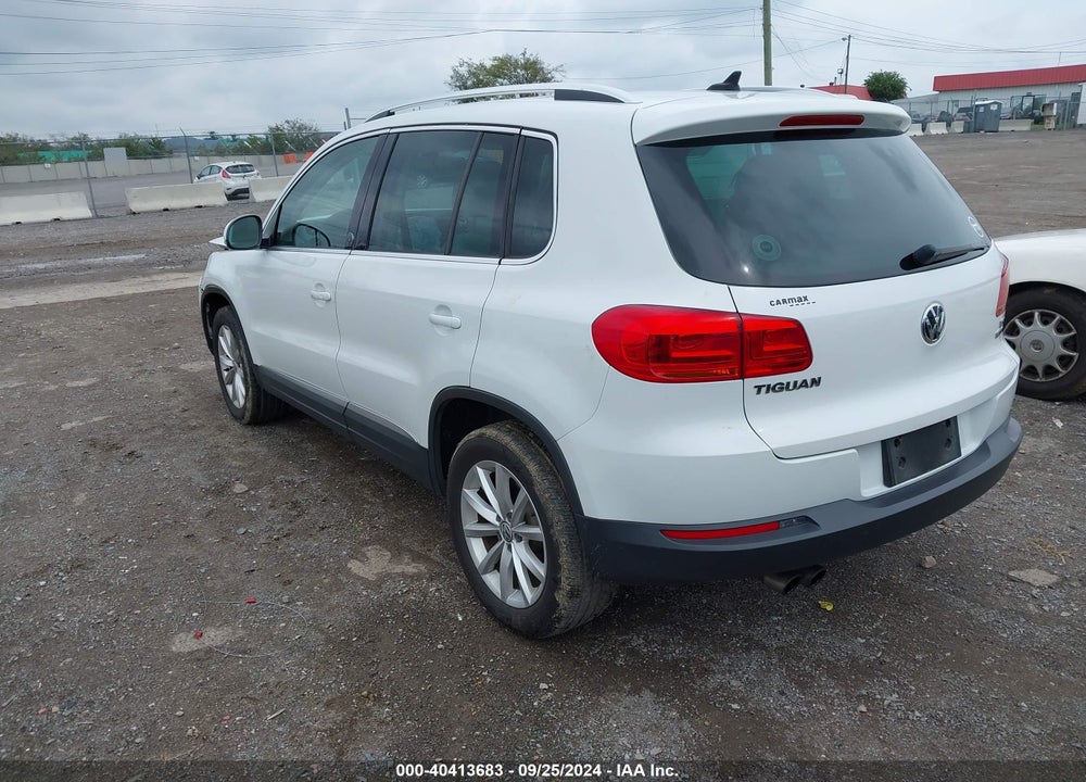 2017 VOLKSWAGEN TIGUAN 2.0T WOLFSBURG EDITION VIN: WVGSV7AX8HK009183