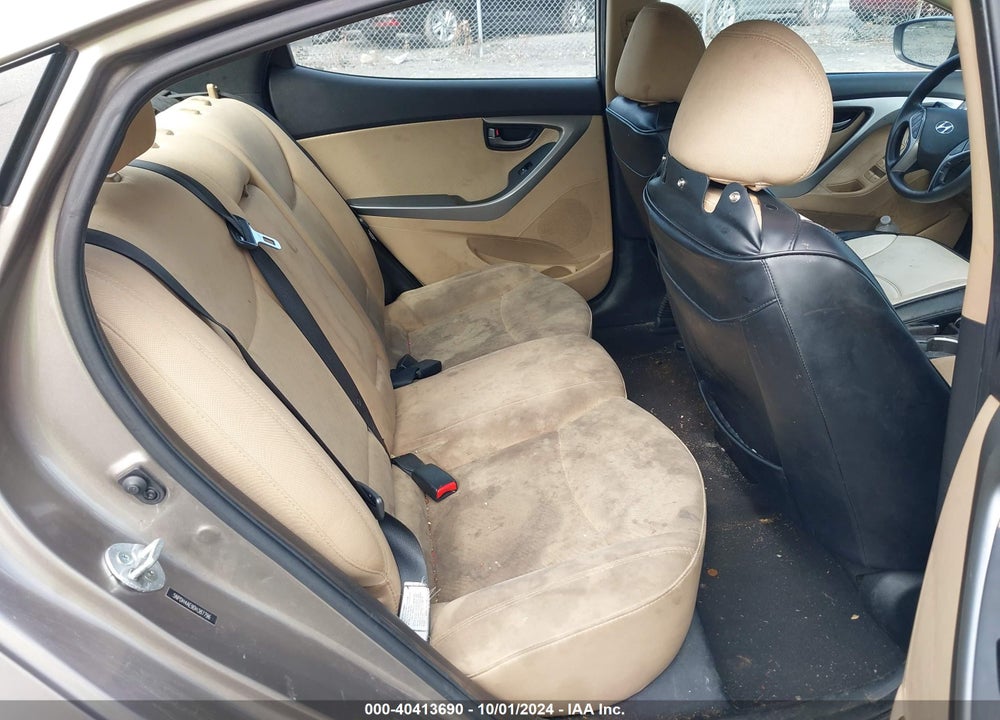 2013 HYUNDAI ELANTRA GLS VIN: 5NPDH4AE9DH387796