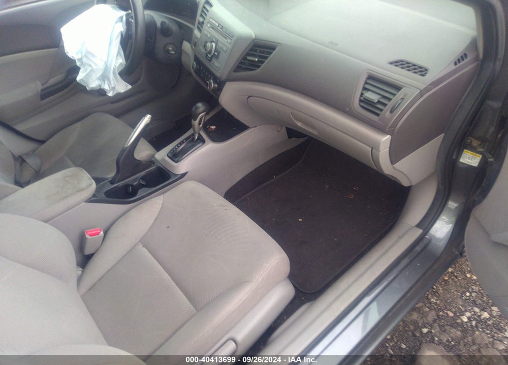 2012 HONDA CIVIC LX VIN: 19XFB2F50CE309580