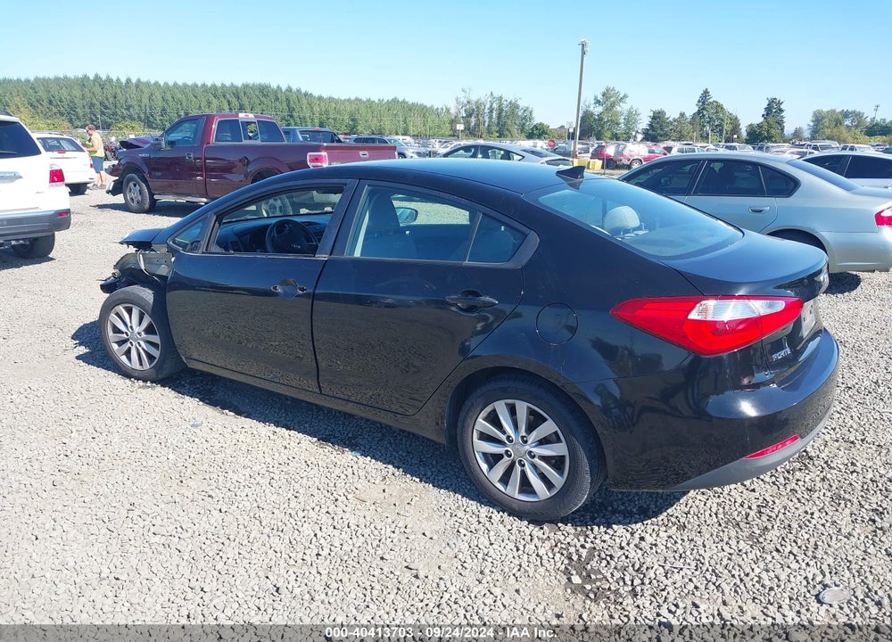 2014 KIA FORTE LX VIN: KNAFX4A64E5101372