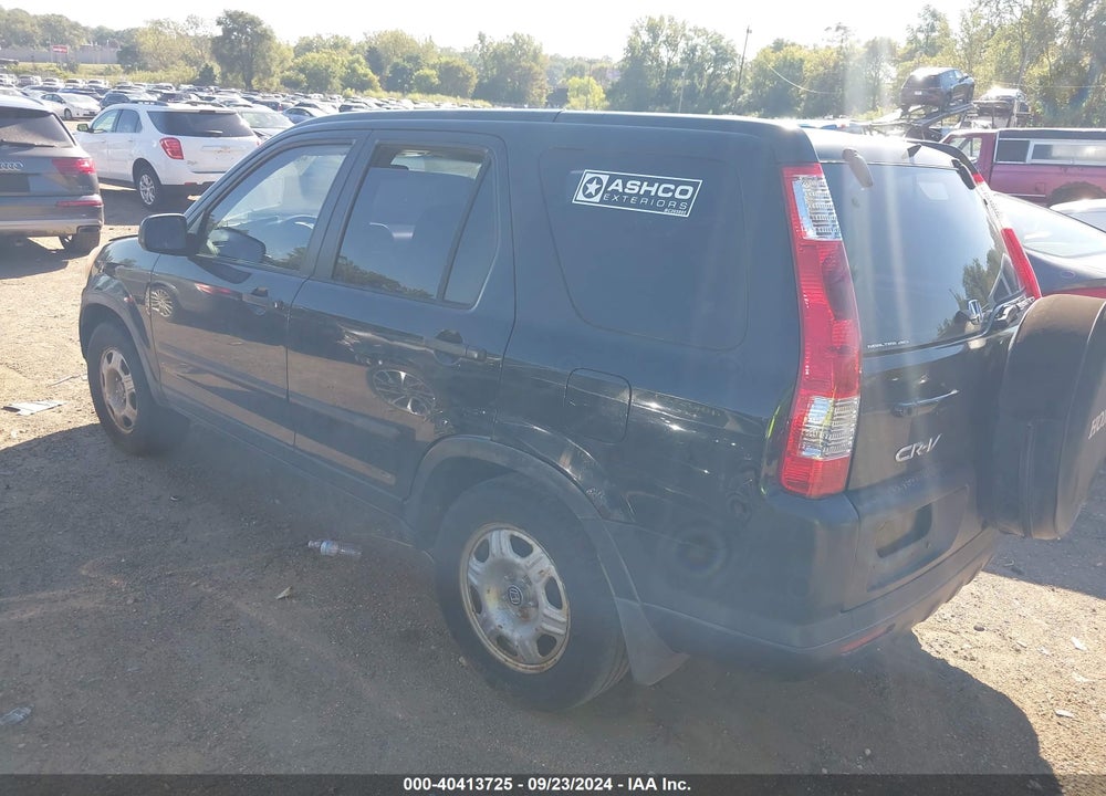 2006 HONDA CR-V LX VIN: JHLRD78546C053573