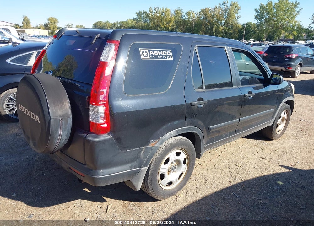2006 HONDA CR-V LX VIN: JHLRD78546C053573